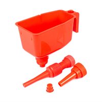 Palnie universala multifunctionala, 5 in 1, plastic, cu sita, 16.5 cm, 04040 Amio