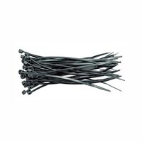 Coliere plastic 500x8mm, negre, punga 50 bucati, TO-73898 Compass 