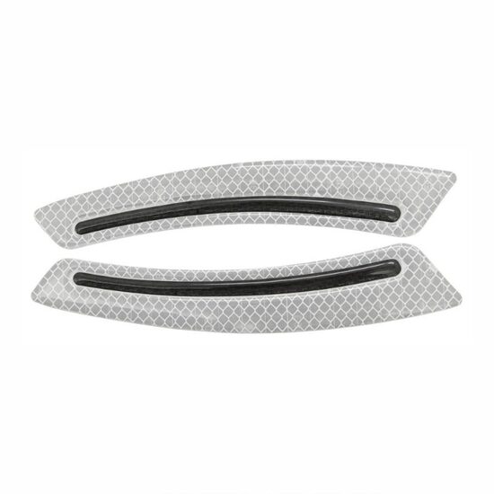 Set 2 bucati protectie usa, carbon silver, reflectorizant 18x4cm, Sword 34305 Compass