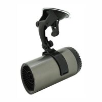 Ventilator 12V, 2in1, 150W, aeroterma dezghetare parbriz, tip foen, prindere cu ventuza, 07206 Compass 