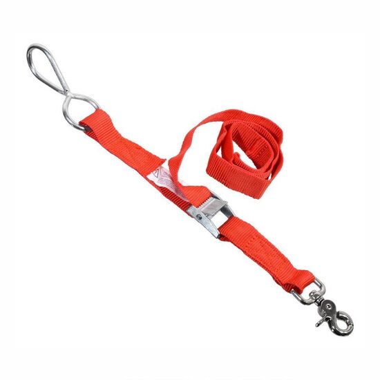 Chinga fixare portbagaj, 33-100cm, latime 25mm, rosie, 02229 Compass 