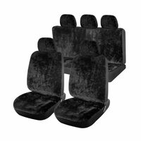 Set 8 huse auto plus negru, airbag, Smooth, 31694 Compass