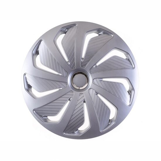 Capac roata 15inch, Hood Wind RC, silver cu inel, KV6879 Versaco