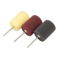 Set 3 mini bureti polisare, ovali, pentru locuri greu accesibile, detailing, 03716 Amio 