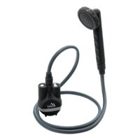 Dus portabil cu acumulator, 2200 mAh, 3l/min, cablu 2m, prindere ventuza, carlig, 13298 Compass