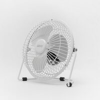 Ventilator de birou, auto, alimentare USB, 0.25W, fi18cm, alb, 51110WH Delight