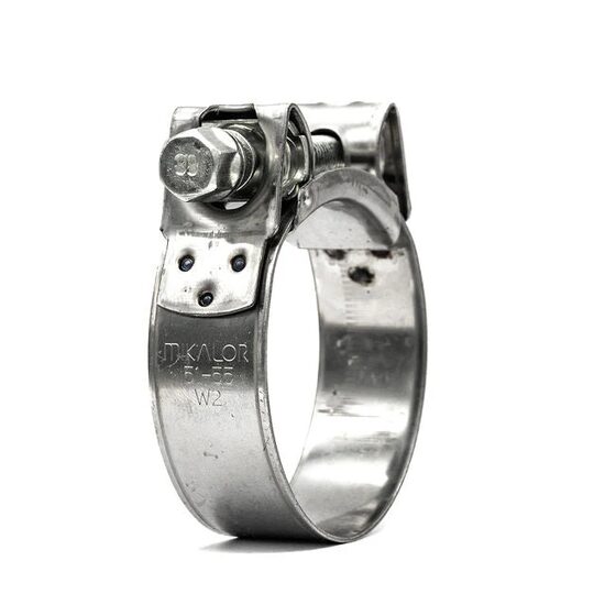 Colier forta inox, cu balama, SUPRA Heavy Duty, 91-97/M.8 W2, 3019223 Mikalor