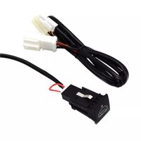 Priza USB-C, incastrabila, LED rosu, 12V, incarcare rapida QC3.0, compatibila VW, STUL031 CarCo
