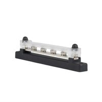 Conector fire electrice universal, 4 poli, 12-48V, 150A, cu capac, surub M6, 03808 TruckLed