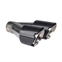 Ornament toba, interior 32-52, exterior 190x89, L245, dublu, crom-carbon, stanga, 04069 Amio