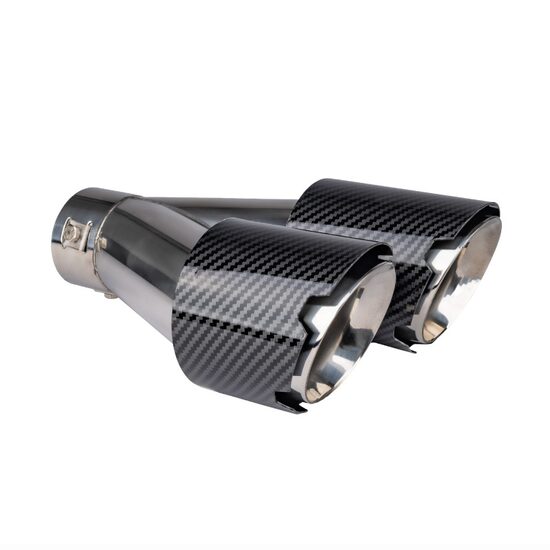 Ornament toba, interior 32-52, exterior 190x89, L245, dublu, crom-carbon, stanga, 04069 Amio