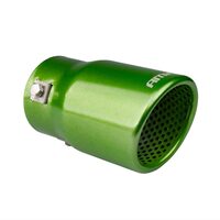 Ornament toba interior 43-62, exterior 76mm, L130, verde, 04071 Amio