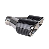 Ornament toba, interior 32-52, exterior 190x89, L245, dublu, crom-carbon, dreapta, 04070 Amio