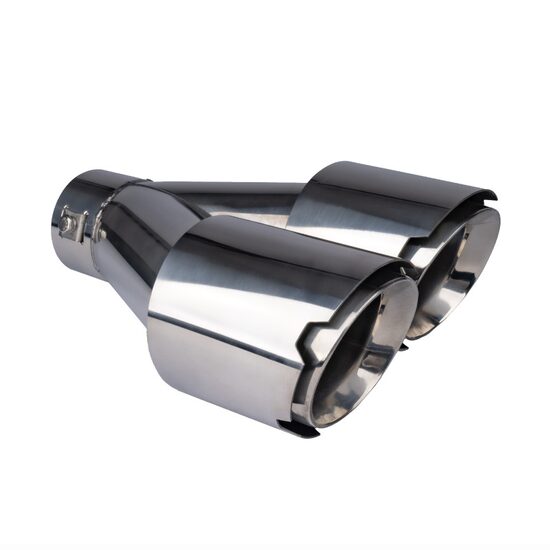 Ornament toba, interior 32-52, exterior 190x89, L245, dublu, crom, dreapta , 04068 Amio