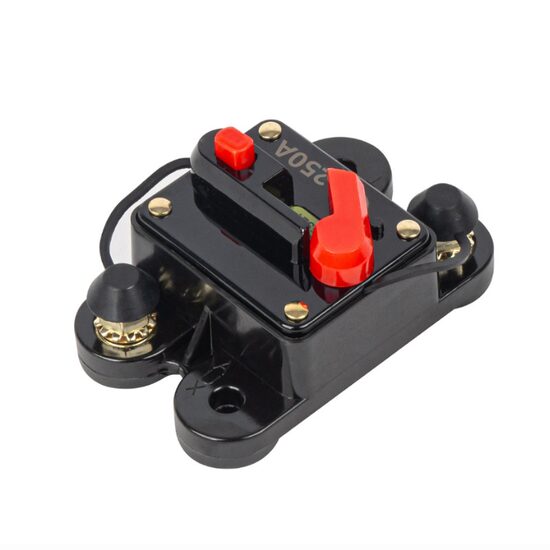 Siguranta automata rearmabila cu reset, patrata, 250A, 12-48V, 03831 Amio