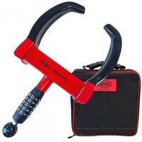 Antifurt roată cu cifru, blocator tip clește, max. 345 mm, protecție jantă, husă inclusă, Heyner 850.50