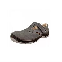 Pantofi de protectie tip sandale, confortabili, cu bombeu metalic, cu talpa antialunecare si rezistenta la ulei, marimea 42, ADR295 Artmas 