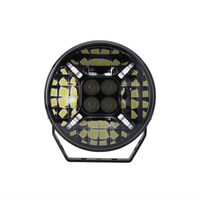 Proiector rotund fi180, LED-uri LG, faza lunga, cu pozitie alba si galbena, 9-36V, 60W, 6000Lm, 5700K, conector DT cu 4PIN, TT.11107