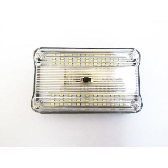 Lampa interior plafon 115x70, GT699 36 LED-uri, cu intrerupator, 12V 