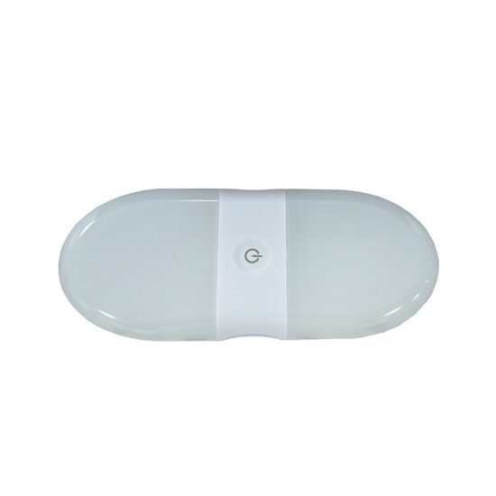 Lampa interior plafon, 266x12mm, LED, 3 moduri de iluminare, 12-24V, 10W, 1800lm, cu comutator tactil, aplicabila, Motorhome Lights