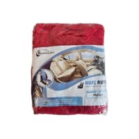 Set huse auto, 2 scaune, fata - maieu, rosu, DLZ04 Dealiz