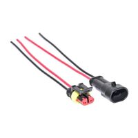 Set mufa conector cu 2 pini mama - tata SS Super Seal, cu cablu, 12457