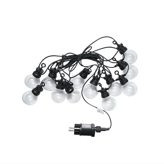 Ghirlanda luminoasa decorativa cu LED, 220V, 12 socluri, cablu 6m, BK69965 Delight