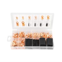 Set papuci electrici cupru si tuburi termocontractabile varnish, 180 bucati, 03984 Amio