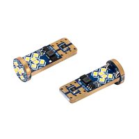 Set 2 becuri T10 cu 18 LED-uri 2016, 12-24V, W5W, 200lm CanBus, alb, VISION 83201