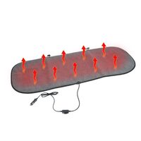 Husa incalzire bancheta spate, 12V, pufoasa, plush gri, cu termostat incorporat, TEDDY, 04123 Compass