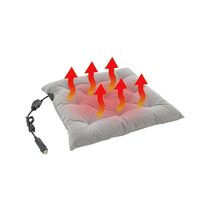 Perna scaun auto cu incalzire, 12V, 41x41x5cm, gri, PREMIER, 04115 Compass 