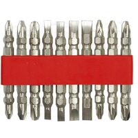 Set 10 biti dubli, PZ2 - 65MM, cu 2 capete, TO-66112 Compass