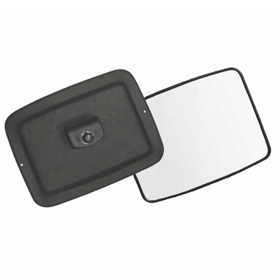 Oglinda 242x182mm, clema 16-20 mm, universala, tractor Massey Ferguson, Deutz, Case, Class, Fiat. Solus LS0237