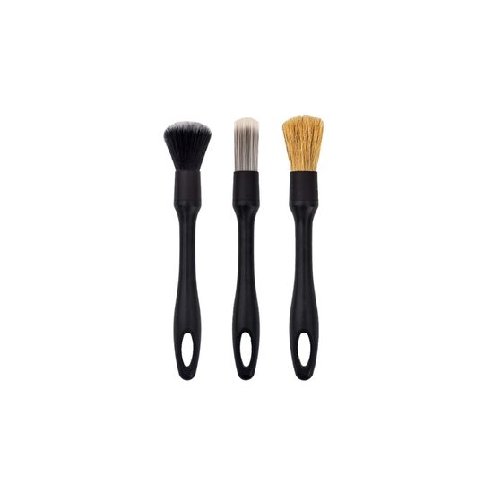 Pensule detaling, set 3bucati, cu par natural, PGP07