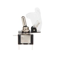 Intrerupator On/Off Flick 12v, 20A, Led, alb, TOP GUN TLB036