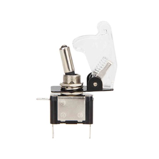 Intrerupator On/Off Flick 12v, 20A, Led, alb, TOP GUN TLB036
