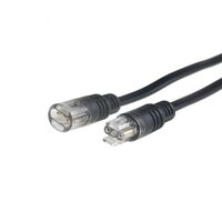 Set mufa mama-tata cu 2pini, rotunda, transparenta, clema, cablu 22AWG 15cm, TL-A214