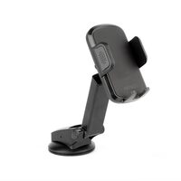 Suport telefon 2 in 1, prindere cu ventuza sau grila ventilatie, brat rabatabil, 04136 Amio 