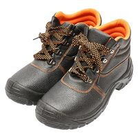 Bocanci de protectie 5003 cu bombeu, insertie talpa metalica, reflect,  M40 BK90880