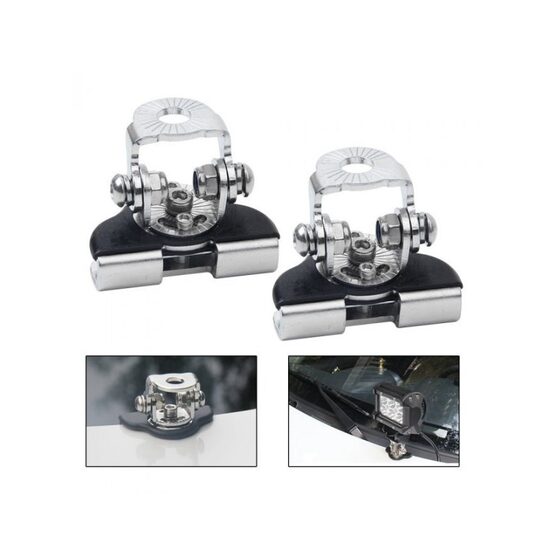 Set 2 suporti proiectoare, prindere pe cant, capota, streasina, S.P.BK04 247 Lighting