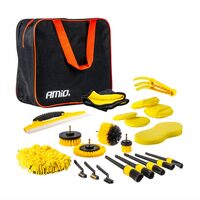 Set 22 piese curatare, detailing auto, interior-exterior, 04329 Amio