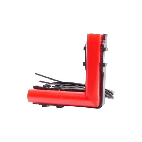Lampa gabarit 64x64, LED Neon, la 90°, rosie, pozitie spate, LEGO Contur W280 2492 Was