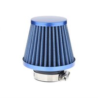 Filtru aer sport mic h7.5cm, interior fi34mm, exterior fi42mm, moto, ATV, scuter, albastru, 83153 Carmotion 