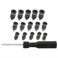 Suruburi vulcanizare rapida pentru anvelope, set 15 bucati, cu surubelnita, 63475 Carmotion