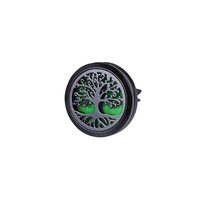 Difuzor pentru uleiuri aromaterapie, cu prindere clips in grila de ventilatie, Design Tree of Life FS-6159-B,
