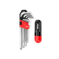 Set 9 chei imbus Hexagonale, 1.5-10mm, cu maner, 04302 Amio