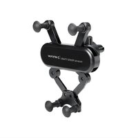 Suport telefon, fixare in grila ventilatie, 4 brate, 65-85mm, Gravity Holder, 63067 WayMe