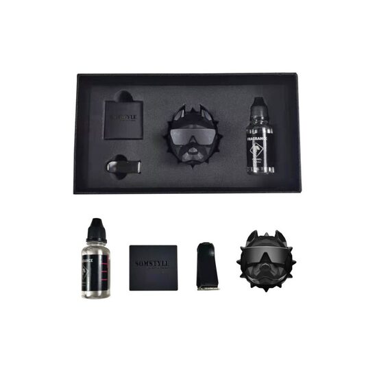 Odorizant auto premium, cu difuzor, prindere in grila, Pitbull Head, Scent With Fun, FST-3062