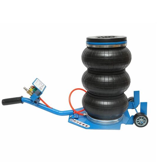 Cric pneumatic profesional 3.5T cu maner scurt, perna de aer 150-400mm Breckner Germany BK79290 /MX65