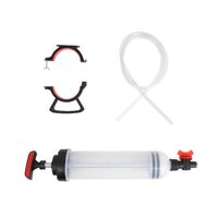 Pompa aspirare sau umplere, extractor fluide, ulei, lichid de frana, 1500ml, cu maner si robinet, furtun 1.2m, 04278 Amio